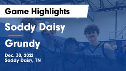 Soddy Daisy  vs Grundy  Game Highlights - Dec. 30, 2022
