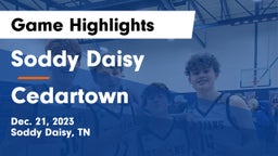Soddy Daisy  vs Cedartown  Game Highlights - Dec. 21, 2023