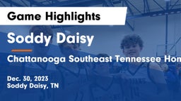 Soddy Daisy  vs Chattanooga Southeast Tennessee Home Education Association Game Highlights - Dec. 30, 2023