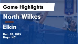 North Wilkes  vs Elkin Game Highlights - Dec. 20, 2023
