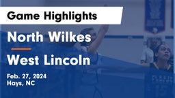 North Wilkes  vs West Lincoln  Game Highlights - Feb. 27, 2024