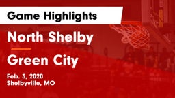 North Shelby  vs Green City   Game Highlights - Feb. 3, 2020