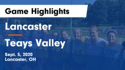 Lancaster  vs Teays Valley  Game Highlights - Sept. 5, 2020