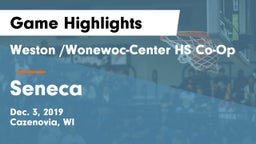 Weston /Wonewoc-Center HS Co-Op vs Seneca   Game Highlights - Dec. 3, 2019