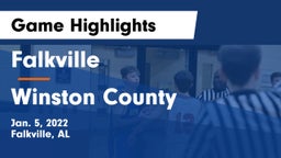 Falkville  vs Winston County  Game Highlights - Jan. 5, 2022