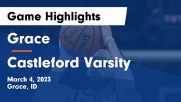 Grace  vs Castleford Varsity Game Highlights - March 4, 2023