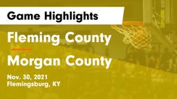 Fleming County  vs Morgan County  Game Highlights - Nov. 30, 2021