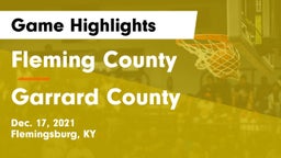 Fleming County  vs Garrard County  Game Highlights - Dec. 17, 2021