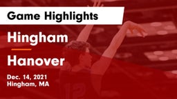 Hingham  vs Hanover Game Highlights - Dec. 14, 2021
