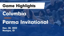 Columbia  vs Parma Invitational  Game Highlights - Dec. 30, 2022
