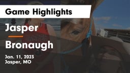 Jasper  vs Bronaugh  Game Highlights - Jan. 11, 2023