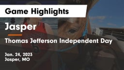 Jasper  vs Thomas Jefferson Independent Day   Game Highlights - Jan. 24, 2023