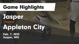 Jasper  vs Appleton City  Game Highlights - Feb. 7, 2023
