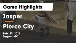 Jasper  vs Pierce City  Game Highlights - Feb. 23, 2023