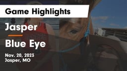 Jasper  vs Blue Eye  Game Highlights - Nov. 20, 2023