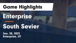 Enterprise  vs South Sevier  Game Highlights - Jan. 20, 2022