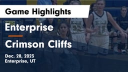 Enterprise  vs Crimson Cliffs  Game Highlights - Dec. 28, 2023