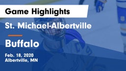 St. Michael-Albertville  vs Buffalo  Game Highlights - Feb. 18, 2020