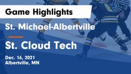 St. Michael-Albertville  vs St. Cloud Tech Game Highlights - Dec. 16, 2021