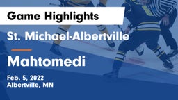 St. Michael-Albertville  vs Mahtomedi  Game Highlights - Feb. 5, 2022