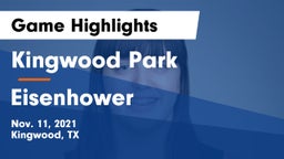 Kingwood Park  vs Eisenhower  Game Highlights - Nov. 11, 2021