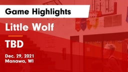 Little Wolf  vs TBD Game Highlights - Dec. 29, 2021