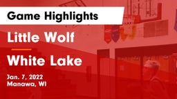 Little Wolf  vs White Lake Game Highlights - Jan. 7, 2022