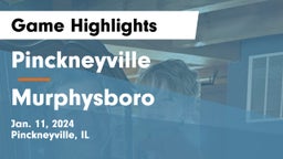 Pinckneyville  vs Murphysboro  Game Highlights - Jan. 11, 2024
