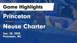 Princeton  vs Neuse Charter Game Highlights - Jan. 28, 2020
