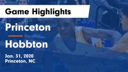 Princeton  vs Hobbton  Game Highlights - Jan. 31, 2020