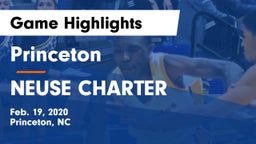 Princeton  vs NEUSE CHARTER  Game Highlights - Feb. 19, 2020