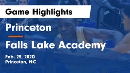 Princeton  vs Falls Lake Academy Game Highlights - Feb. 25, 2020