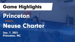 Princeton  vs Neuse Charter Game Highlights - Jan. 7, 2021