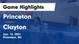 Princeton  vs Clayton  Game Highlights - Jan. 13, 2021