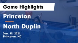 Princeton  vs North Duplin  Game Highlights - Jan. 19, 2021