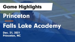Princeton  vs Falls Lake Academy Game Highlights - Dec. 21, 2021