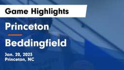 Princeton  vs Beddingfield  Game Highlights - Jan. 20, 2023