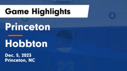 Princeton  vs Hobbton  Game Highlights - Dec. 5, 2023