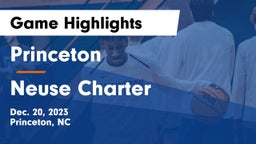 Princeton  vs Neuse Charter Game Highlights - Dec. 20, 2023