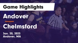 Andover  vs Chelmsford  Game Highlights - Jan. 20, 2023