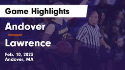 Andover  vs Lawrence  Game Highlights - Feb. 10, 2023