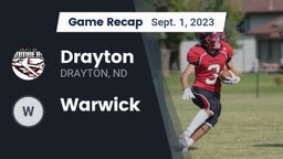 Recap: Drayton  vs. Warwick   2023