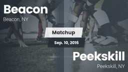 Matchup: Beacon  vs. Peekskill  2016