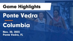 Ponte Vedra  vs Columbia  Game Highlights - Nov. 20, 2023