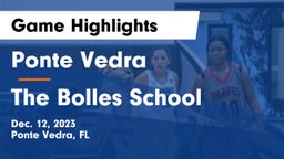 Ponte Vedra  vs The Bolles School Game Highlights - Dec. 12, 2023