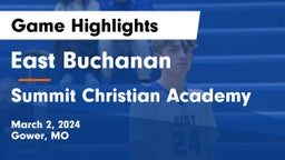 East Buchanan  vs Summit Christian Academy Game Highlights - March 2, 2024