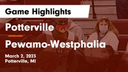 Potterville  vs Pewamo-Westphalia  Game Highlights - March 2, 2023