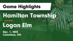 Hamilton Township  vs Logan Elm  Game Highlights - Dec. 1, 2023