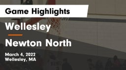 Wellesley  vs Newton North  Game Highlights - March 4, 2022