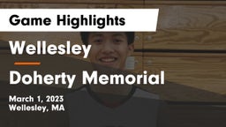 Wellesley  vs Doherty Memorial Game Highlights - March 1, 2023